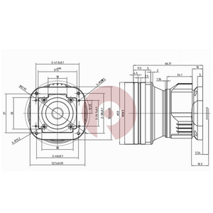 50mm F/1.0 Long Wave Thermal Sight Lens For 384x288-17um