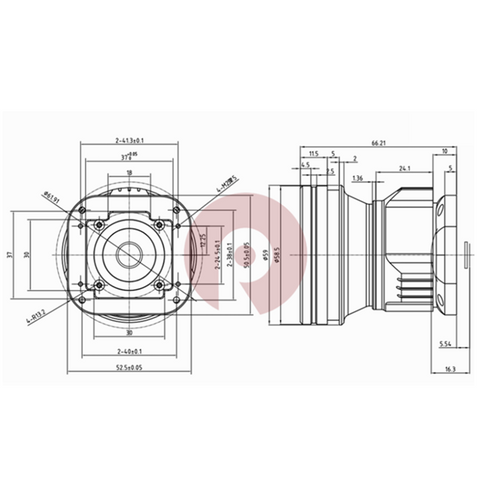 50mm F/1.0 Long Wave Thermal Sight Lens For 384x288-17um