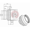 FL20mm F1.0 LWIR Athermal Lens For 640x512-17um Detector