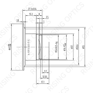 FL 13mm F1.0 LWIR Athermal Lens For 640x512-17um / 640x512-12um