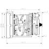 FL 23.7-89.5mm F0.83-1.0 LWIR Uncooled Continuous Zoom Lens For 640x512-12um