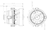 FL75mm F1.0 LWIR Motorized Lens For 1024x768-17um