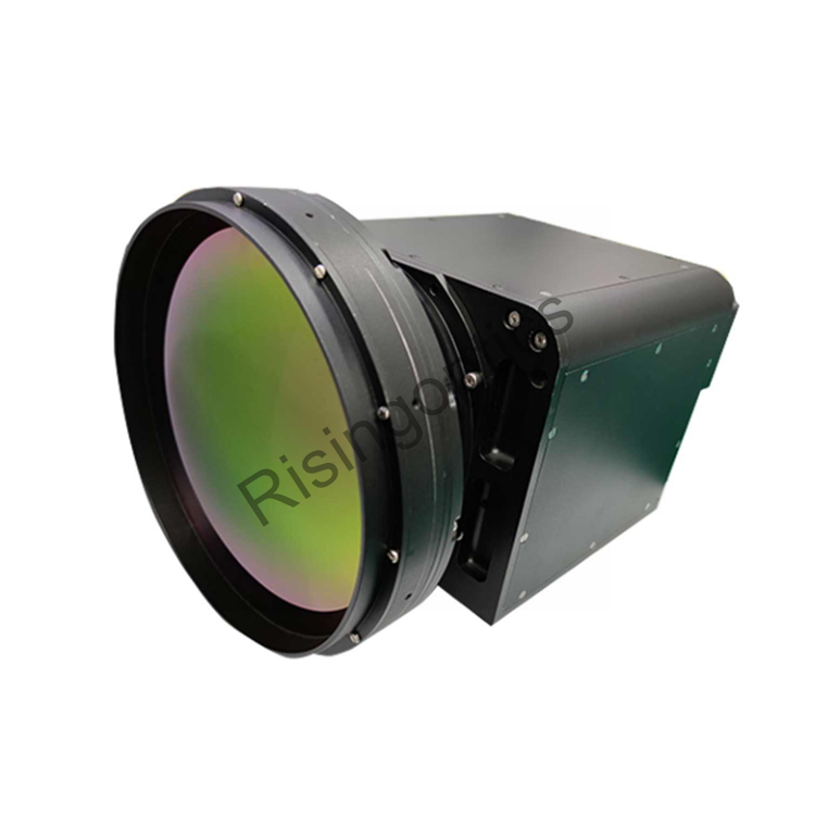 36.4-1100mm F/5.5 MWIR Cooled Continuous Zoom Lens For 640x512,15um