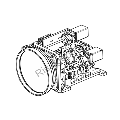 22.5-500mm F/4.0 MWIR Continuous Zoom Lens For 640x512-15um