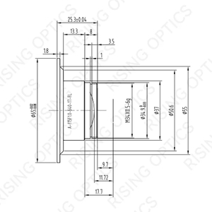 FL15mm F1.0 LWIR Athermal Lens For 640x512-17um and 640x512-12um