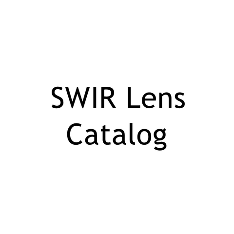 SWIR Lens Catalog