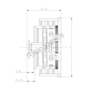 FL28mm F1.0 LWIR Uncooled Motorized Lens For 1024x768-12um