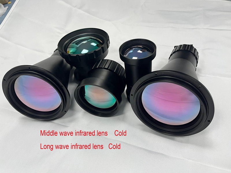 FL13.5mm F#1.0 Long Wave Infrared Thermal Sight Lens for 640x512-24um Detector