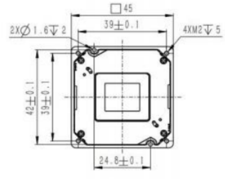 1280x1024-12um Uncooled Infrared camera module