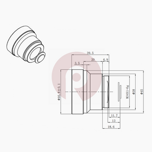 FL 40mm F/1.0 LWIR Athermal Lens For 640x480-17um`