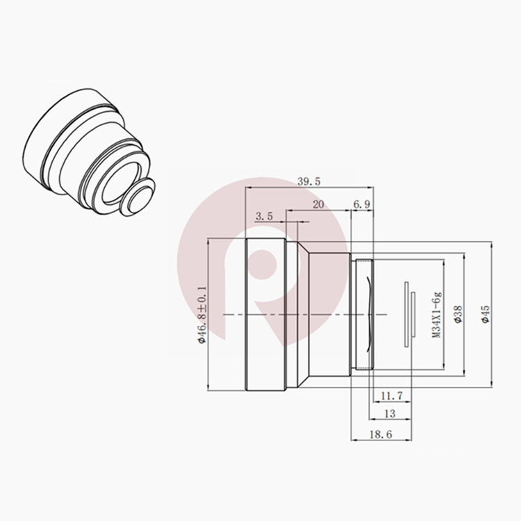 FL 40mm F/1.0 LWIR Athermal Lens For 640x480-17um`