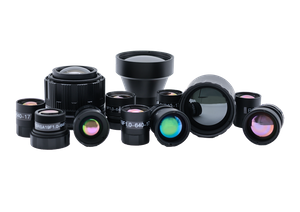 FL200mm F/2.0 MWIR Motorized Germanium Lens for 640x512-15um Detector