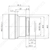 40mm F/1.0 LWIR Athermal Lens For 640X480-17um