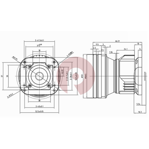 FL 19mm F1.1 Infrared Aiming Lens For 640x512-17um