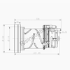 15-150mm F/0.77-1.2 LWIR Uncooled Continuous Zoom Lens for 640x512-17um Detector