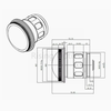 6mm F/1.2 LWIR Ultra-Wide-Angle Fixed-Focus Lens for 1280x1024-12um Detector