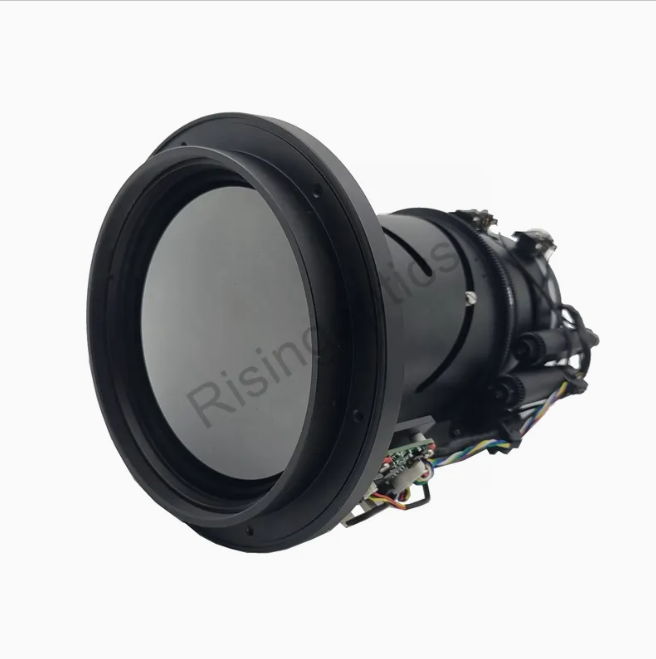 5-150mm F/0.77-1.2 LWIR Zoom Lens for 640x512-17um and 640x512-12um Detector